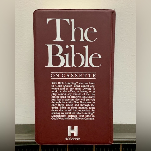1984 Vtg Hosanna Complete NIV New Testament Audio Cassette Tape Bible - Picture 2 of 14